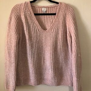 Pastel Pink Knitted Sweater